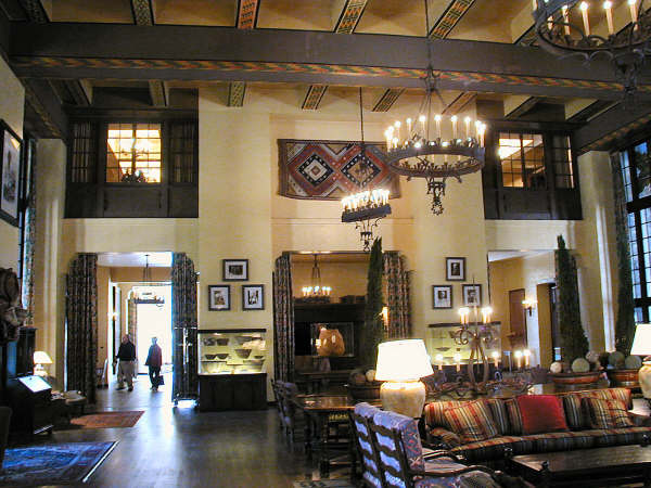 The Ahwahnee Hotel, inspiration for The Overlook Hotel in Kubrick's The Shining.